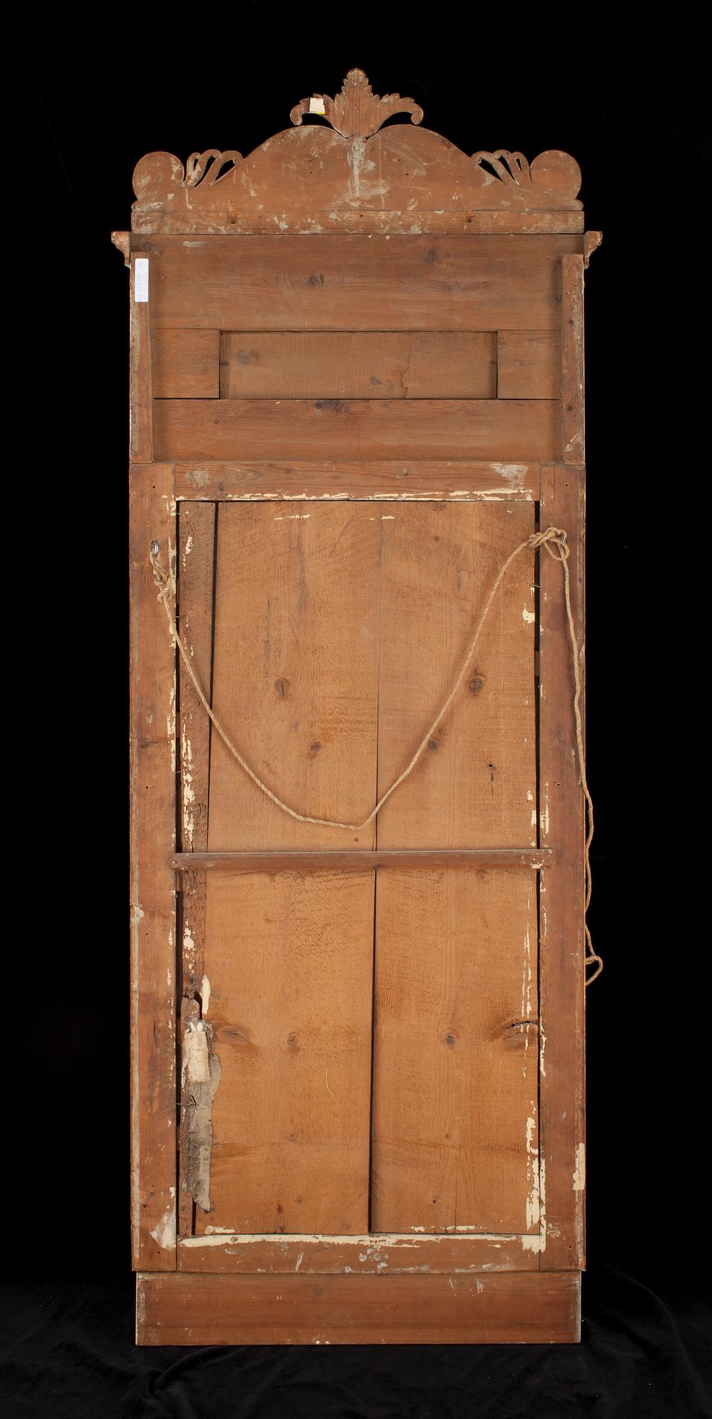 SPEGEL. Sengustavianskt stockholmsarbete i Pehr Ljungs art, 1700-talets slut.