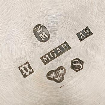 SKÅL, silver, MGAB, 1951. Vikt ca 247 gram.