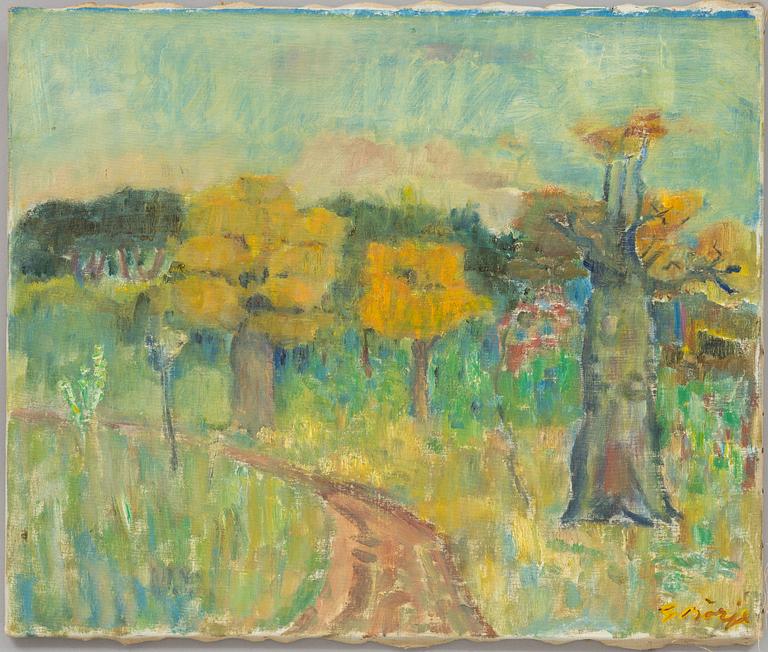 Gideon Börje, Landscape with Trees.