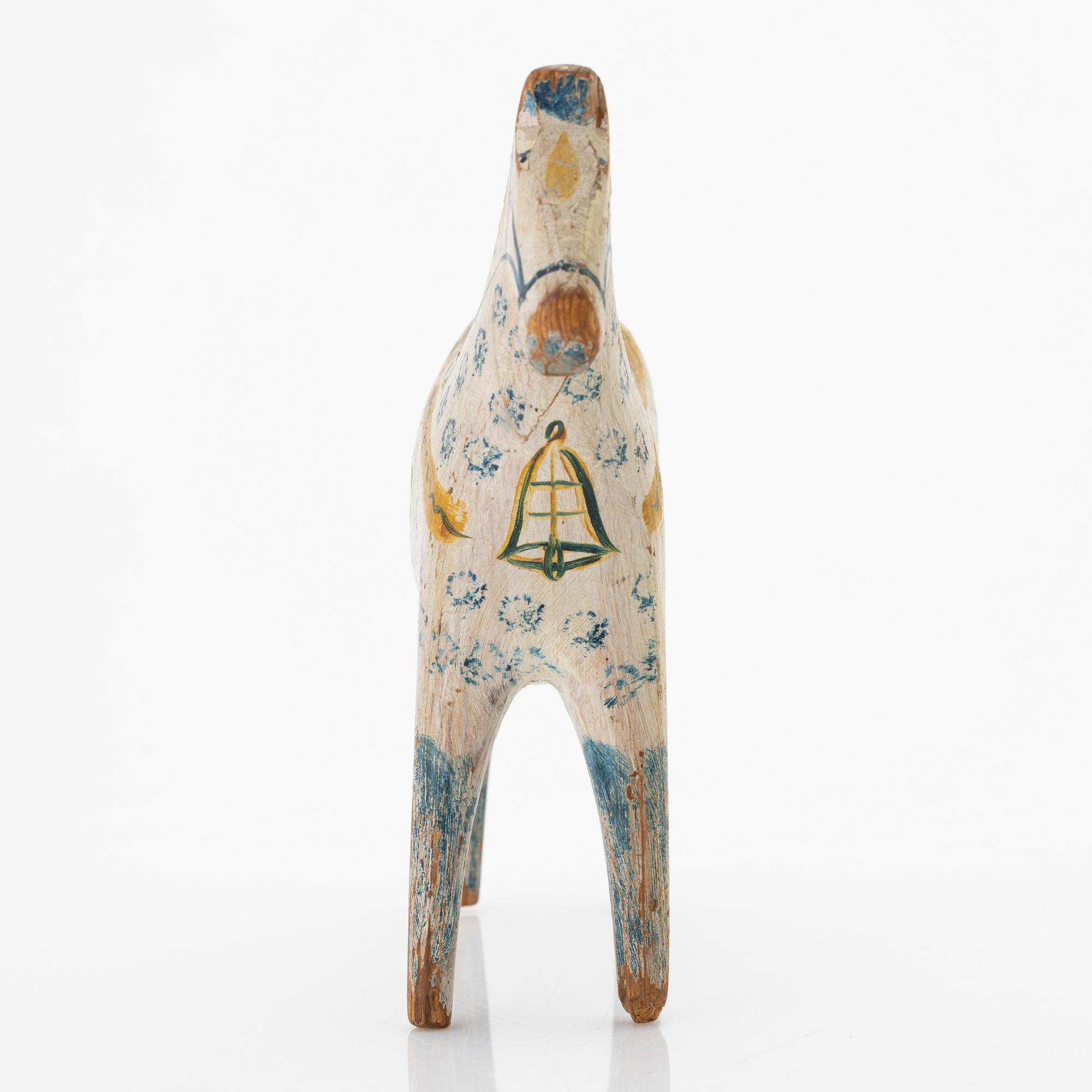 Dala horse, circa 1900.