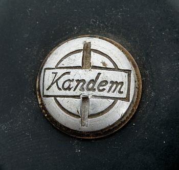 MARIANNE BRANDT & HIN BREDENDIECK, skrivbordslampa, Kandem, Tyskland, modell (nr 756) formgiven 1927.