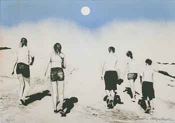 JOAKIM ALLGULANDER, färglitografi. Numrerad 62/240 och signerad.