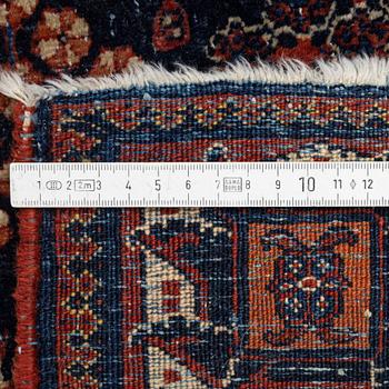 An antique Djoshagan rug, central persia, c 207 x 131 cm.