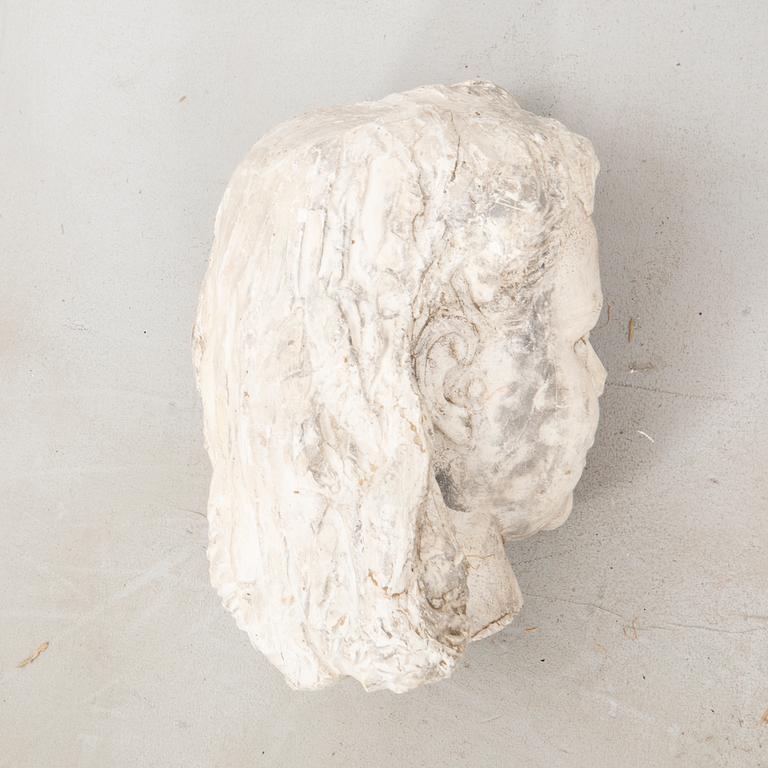 Nils Möllerberg, Sculpture Head model for "The Water Carrier".
