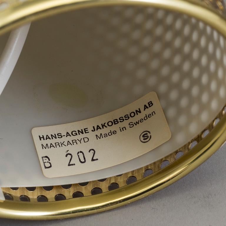 HANS-AGNE JAKOBSSON, bordslampor, ett par, troligen 1960 / 70-tal.