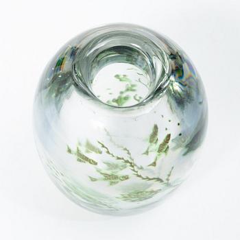 Edward Hald, A “fish graal” vase, Orrefors, mid-20th century.