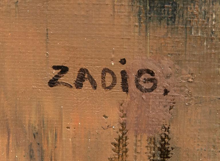 Jacques Zadig, "Strand (Skansen Bornholm)".