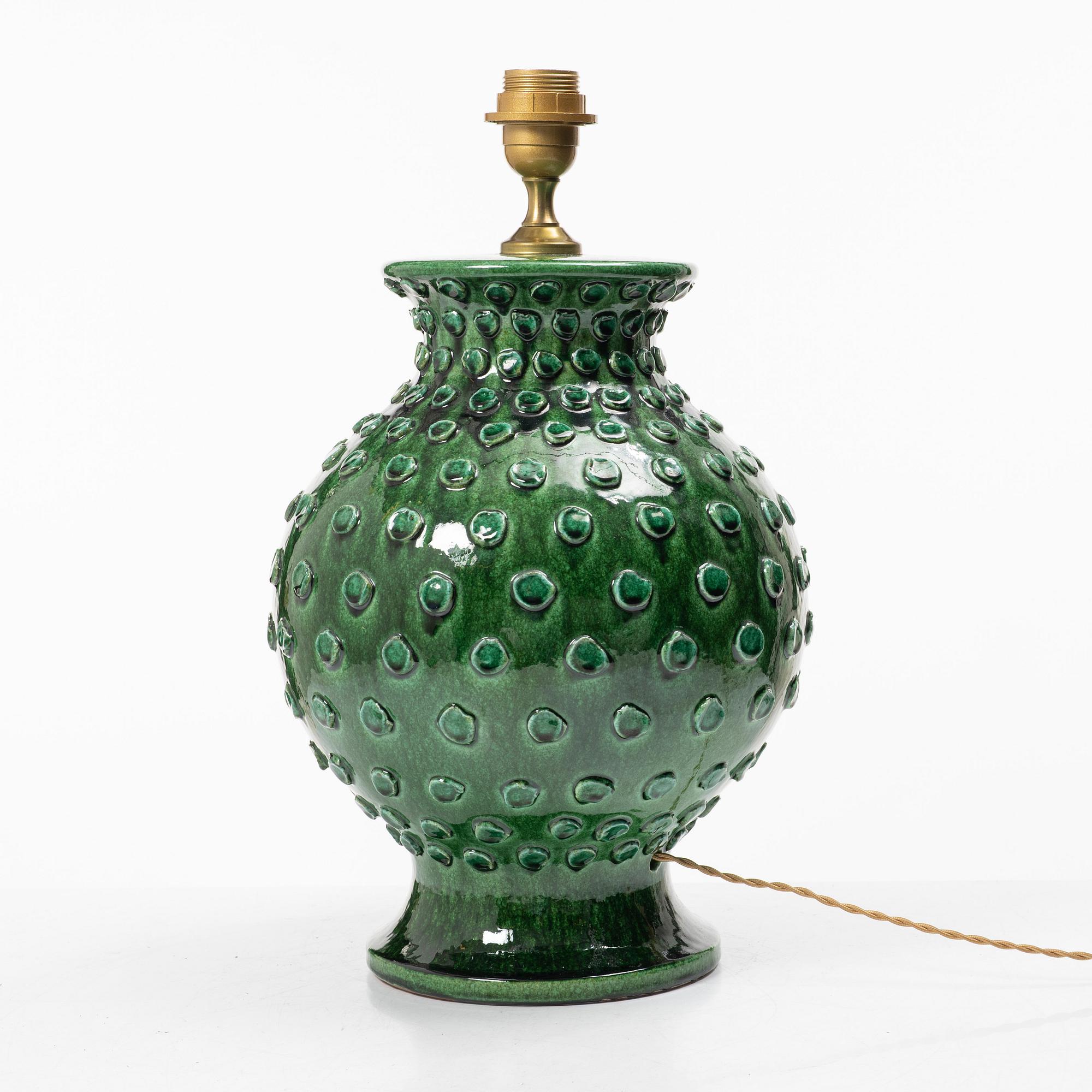 A table lamp, Ceramica ND Dolfi, Italy, contemporary production.