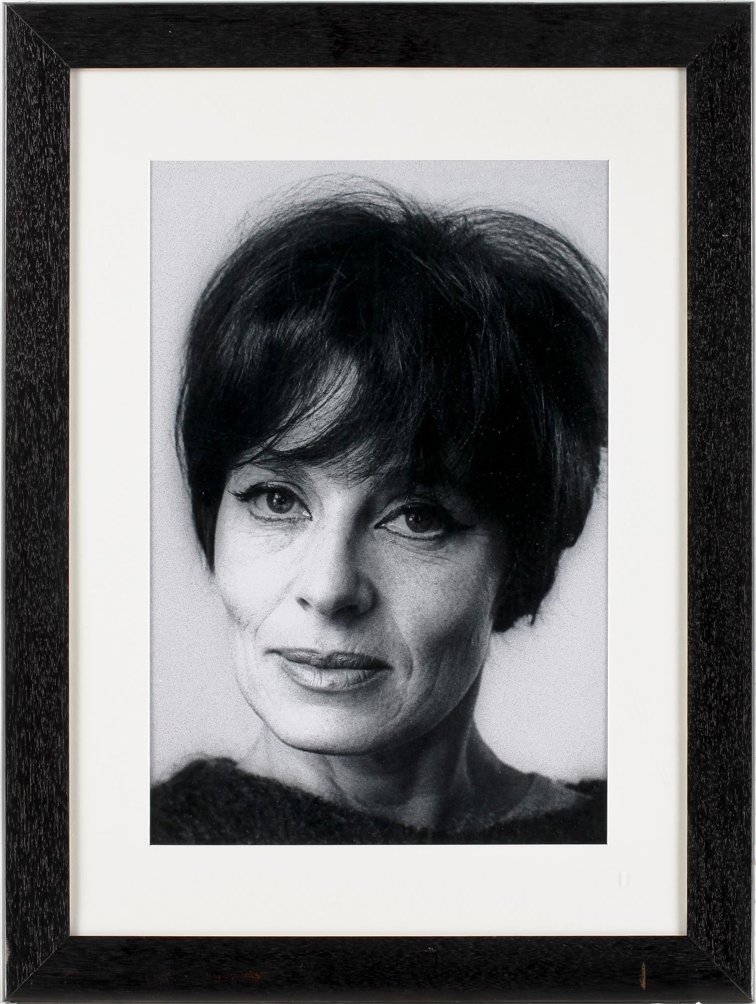 LEIF-ERIK NYGÅRDS, fotografi, one of a kind print, "Vivica Lindfors", signerad a tergo.