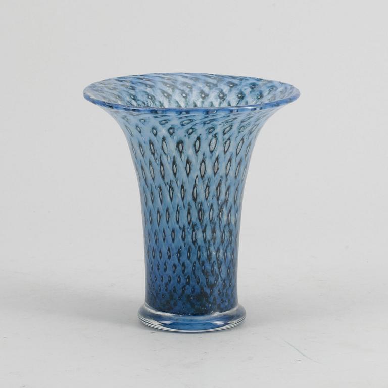 VAS, glas, Bertil Vallien, Boda, sent 1900-tal.