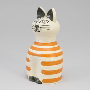 LISA LARSON, a stoneware figurine "Trapp", Gustavsberg. Designed in 1968.