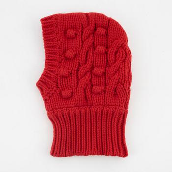 Moncler, a wool balaclava, 'Passamontagna tricot'.