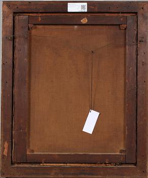 OKÄND KONSTNÄR, olja på duk, osignerad, 1800-tal.