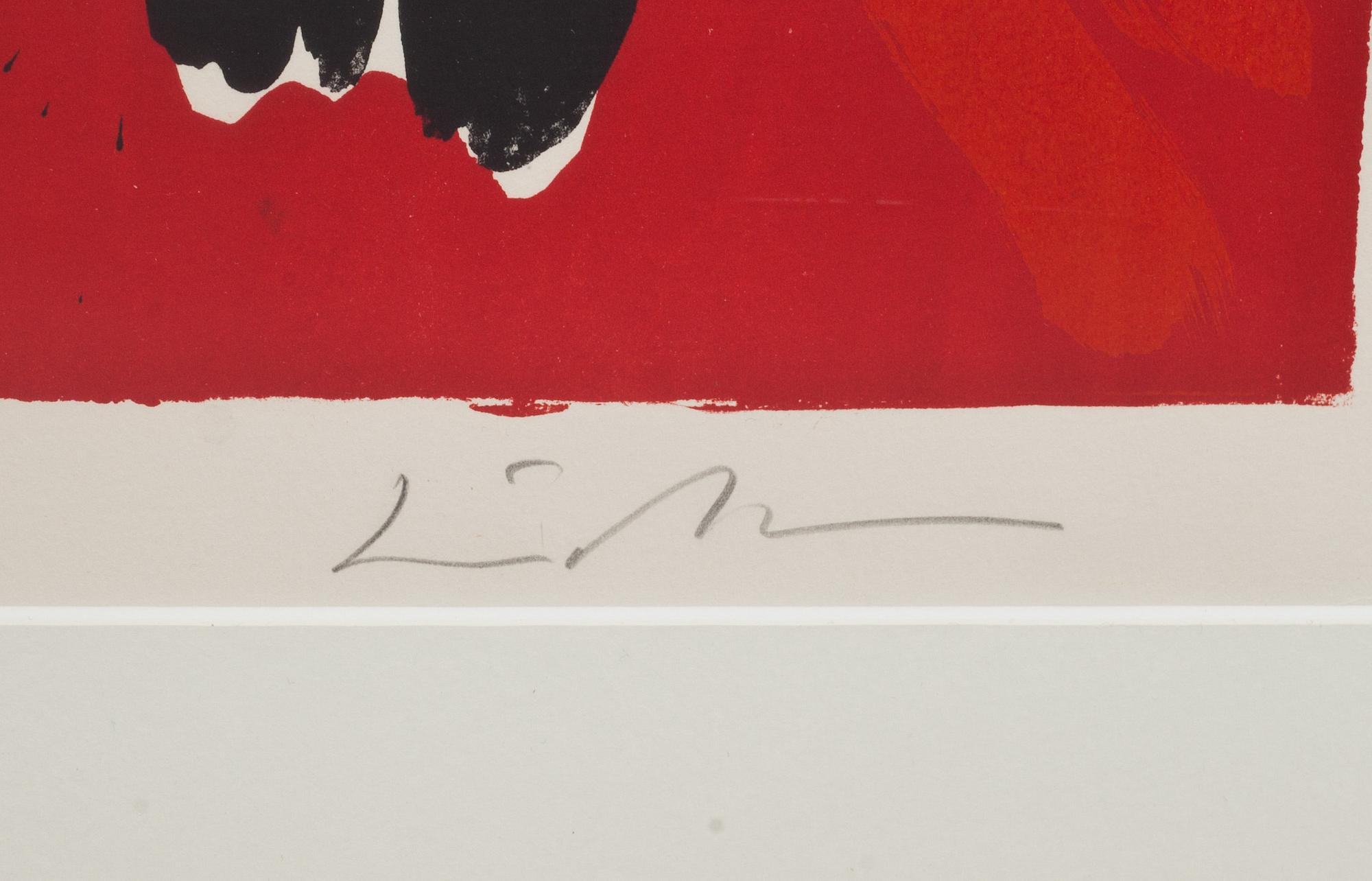 BENGT LINDSTRÖM, färglitografi. Signerad och numrerad E.A XVI/XX.