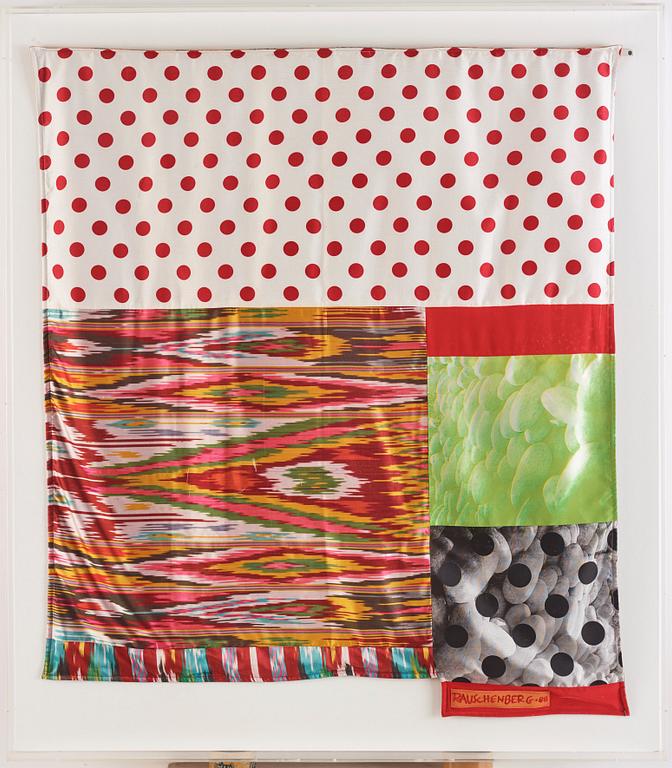 Robert Rauschenberg, "Samarkand Stitches VII".