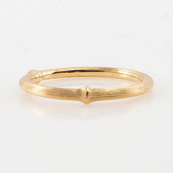 Ole Lynggaard, ring, 18K gold, "Nature IV".