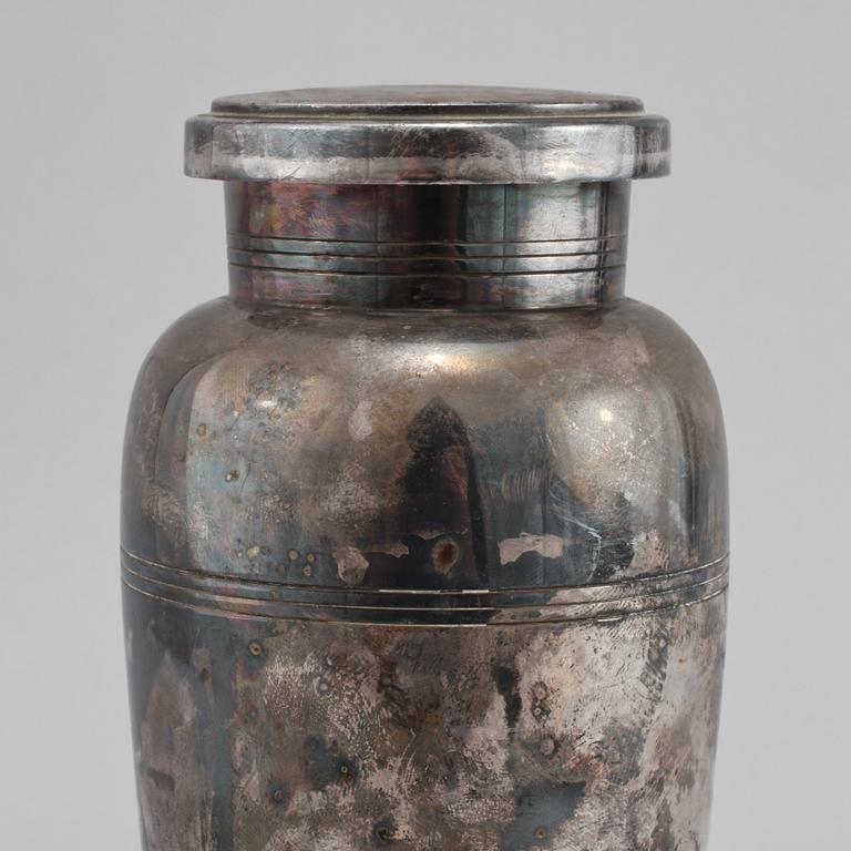 SHAKER, nysilver, 1900-tal.