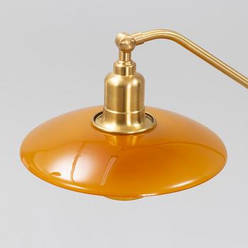 Poul Henningsen, a model 'PH 3/2 The Water Pump Limited Edition' brass floor light, Louis Poulsen, Danmark, 2019.