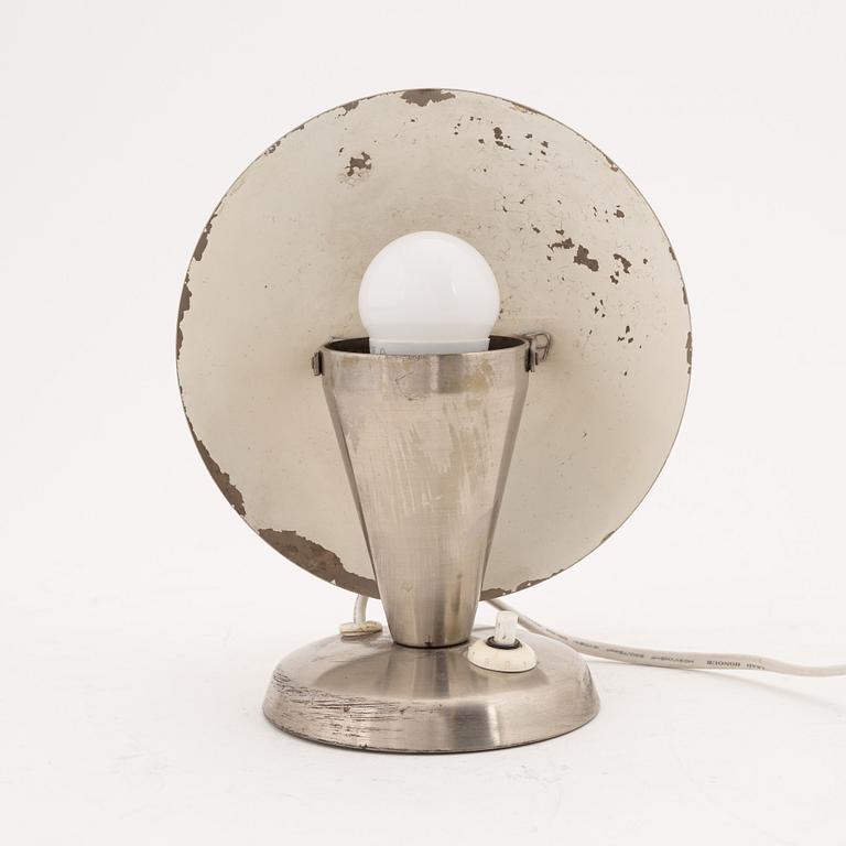 Josef Hurka, bordslampa, Napako, Tjeckoslovakien, 1930-tal.