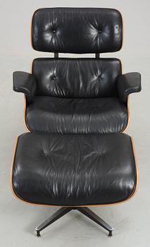 CHARLES & RAY EAMES, "Lounge chair and ottoman", Herman Miller, USA.