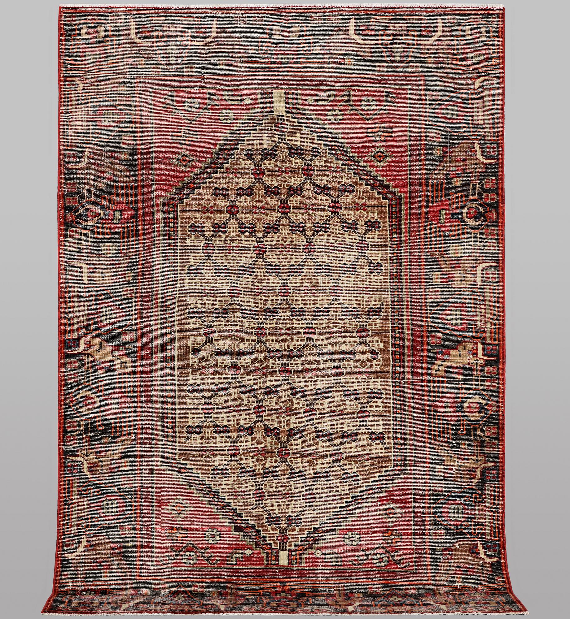 A rug, Persian, Vintage Design, ca 185 x 114 cm.