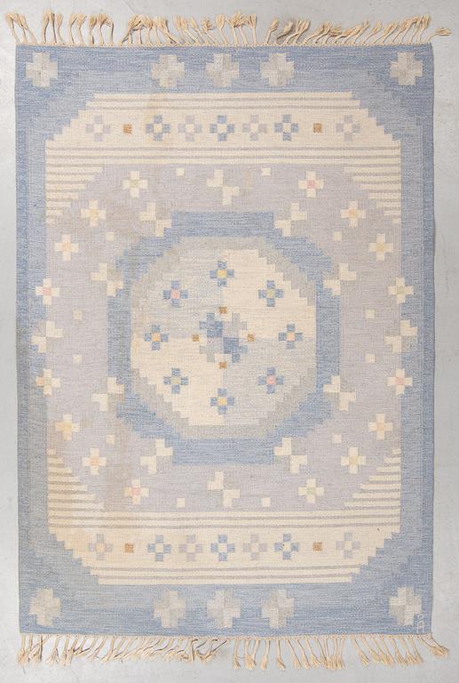 Anna-Johanna Ångström, matto, flat weave, ca 235-236,5 x 165-166 cm, signed Å.