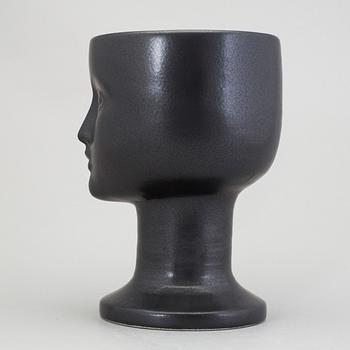 A stoneware vase by Lisa Larson, Gustavsberg.