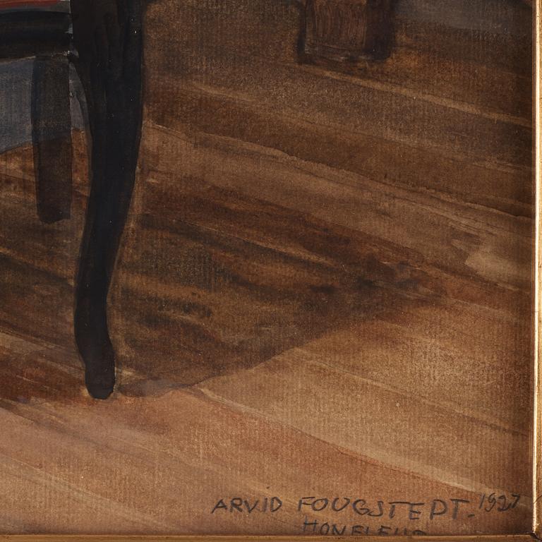 Arvid Fougstedt, "Goose Portrait" (The Artist's Son Erik).