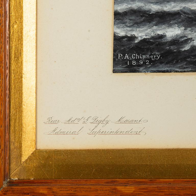 P. A. Chinnery, 1800/1900-tal, H M Battleship "Barfleur".