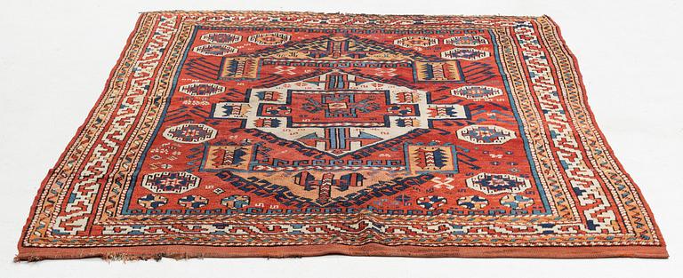 An antique Bergama carpet, west Anatolia, ca 220 x 180 cm.