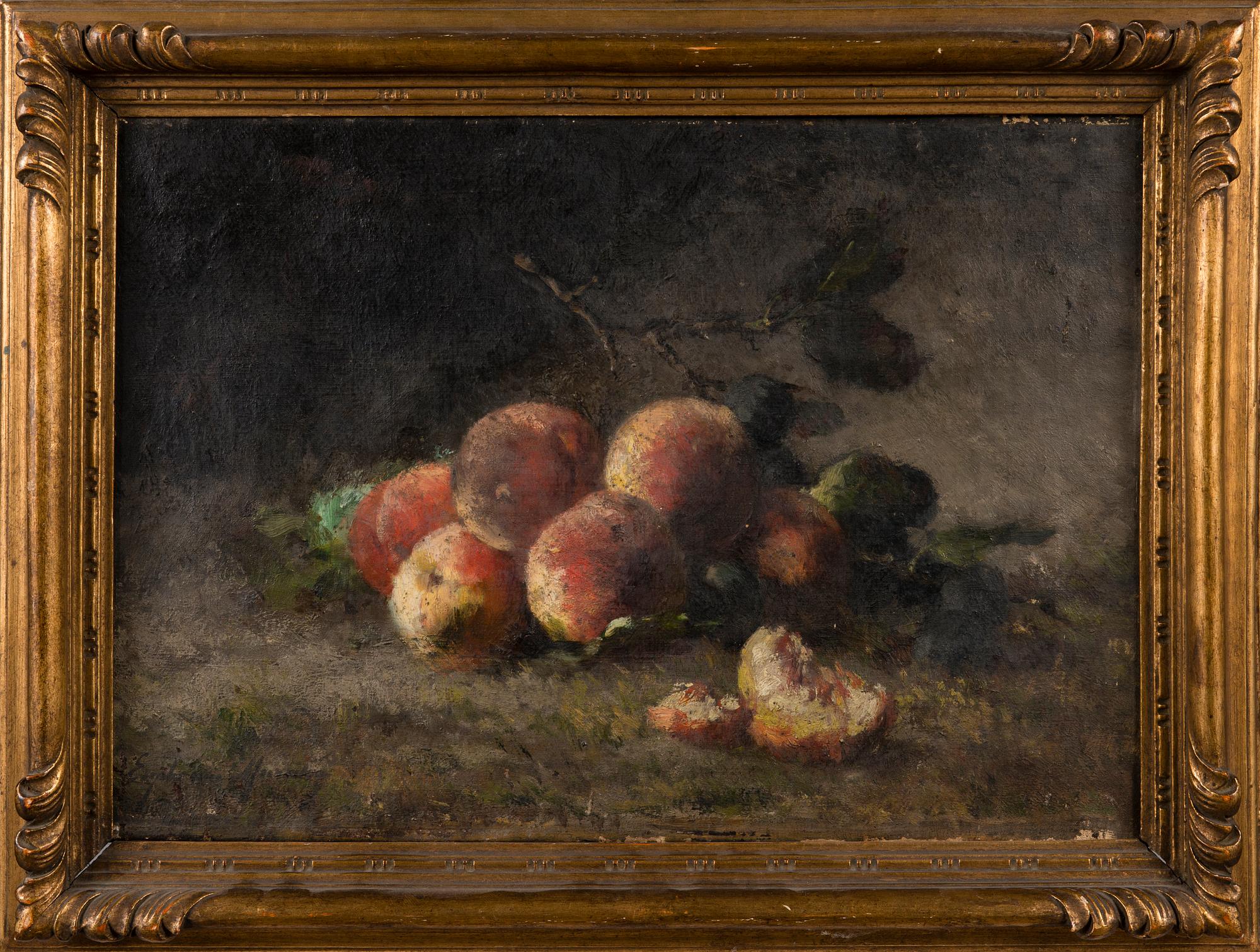 EUPHÉMIE MURATON, oil on canvas, signed.