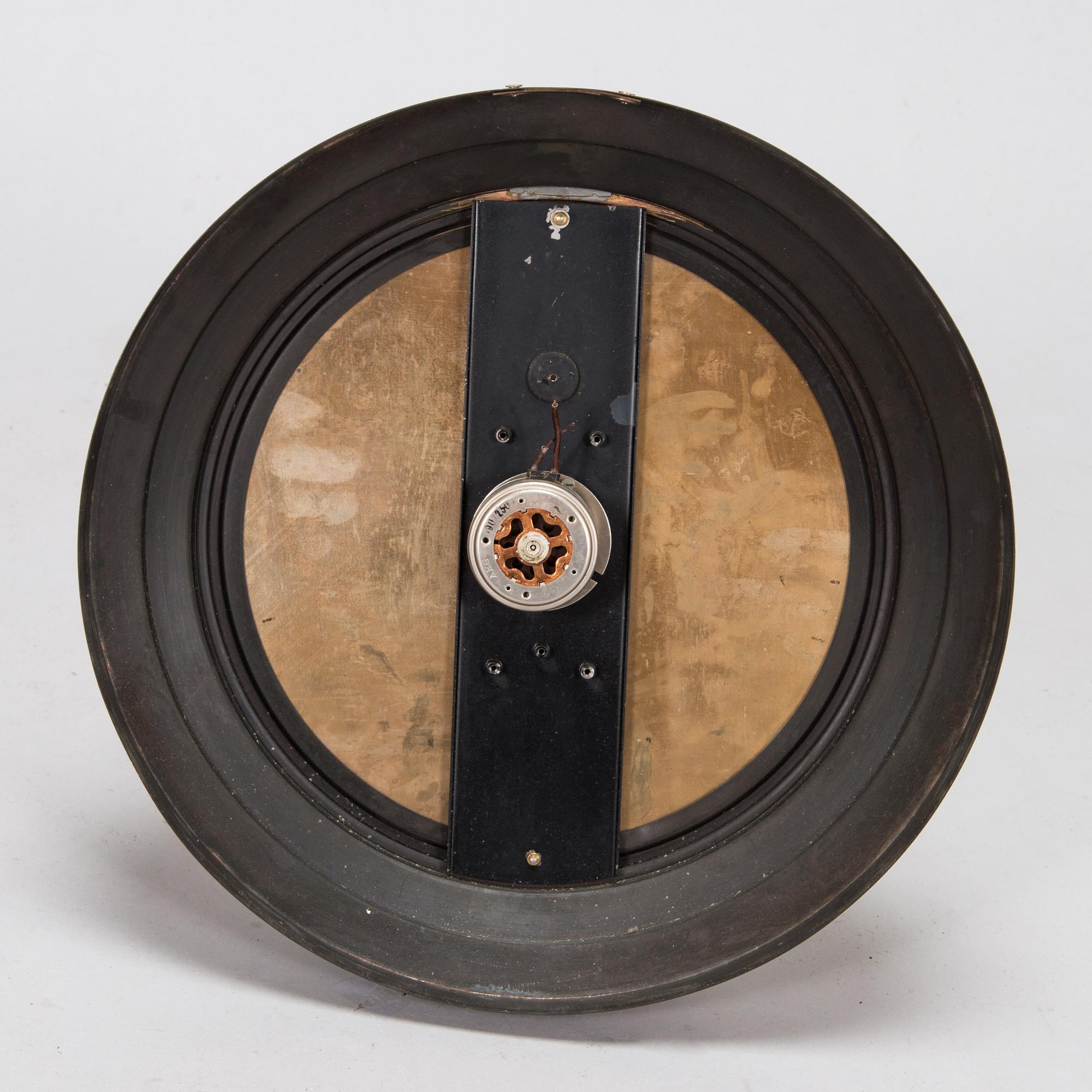 Peter Behrens, AEG Electric Supply Clock, Berlin, 20th Century.