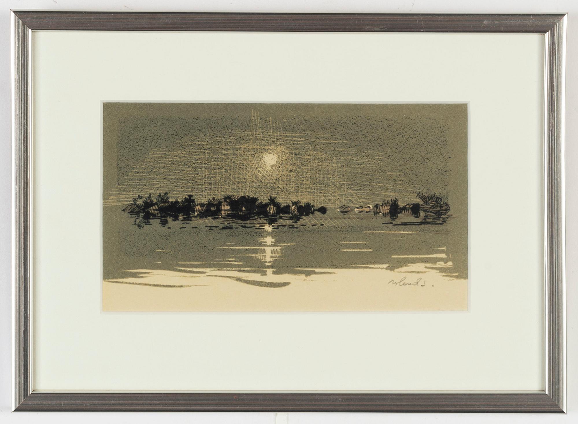Roland Svensson, 4 litographs, signed and one numbered 20/25.