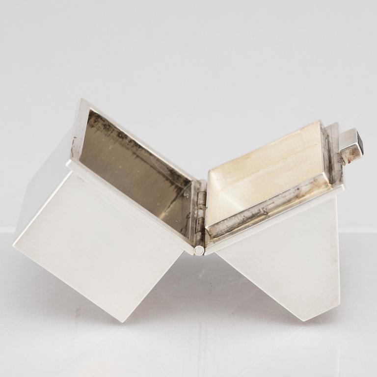 Lars Håkansson, a sterling silver box, Lund 1983.