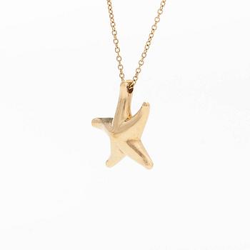 Tiffany, Elsa Peretti, an 18K gold 'Starfish' necklace.