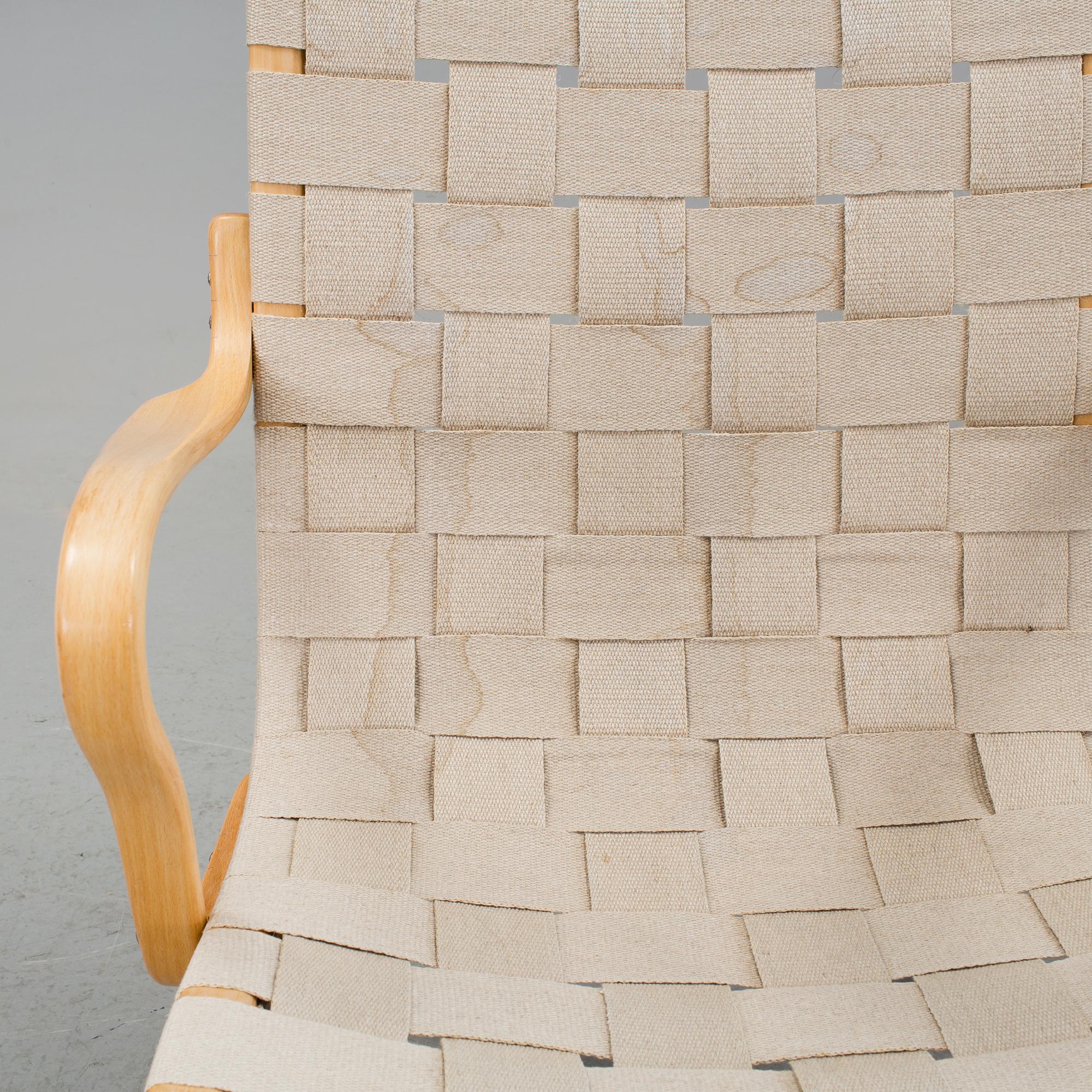 BRUNO MATHSSON, fåtölj, "Eva", Firma Karl Mathsson, 1969.