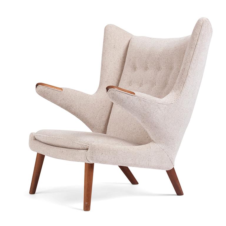 Hans J. Wegner, a 'Papa Bear' armchair, AP-stolen, Denmark 1950-60s.