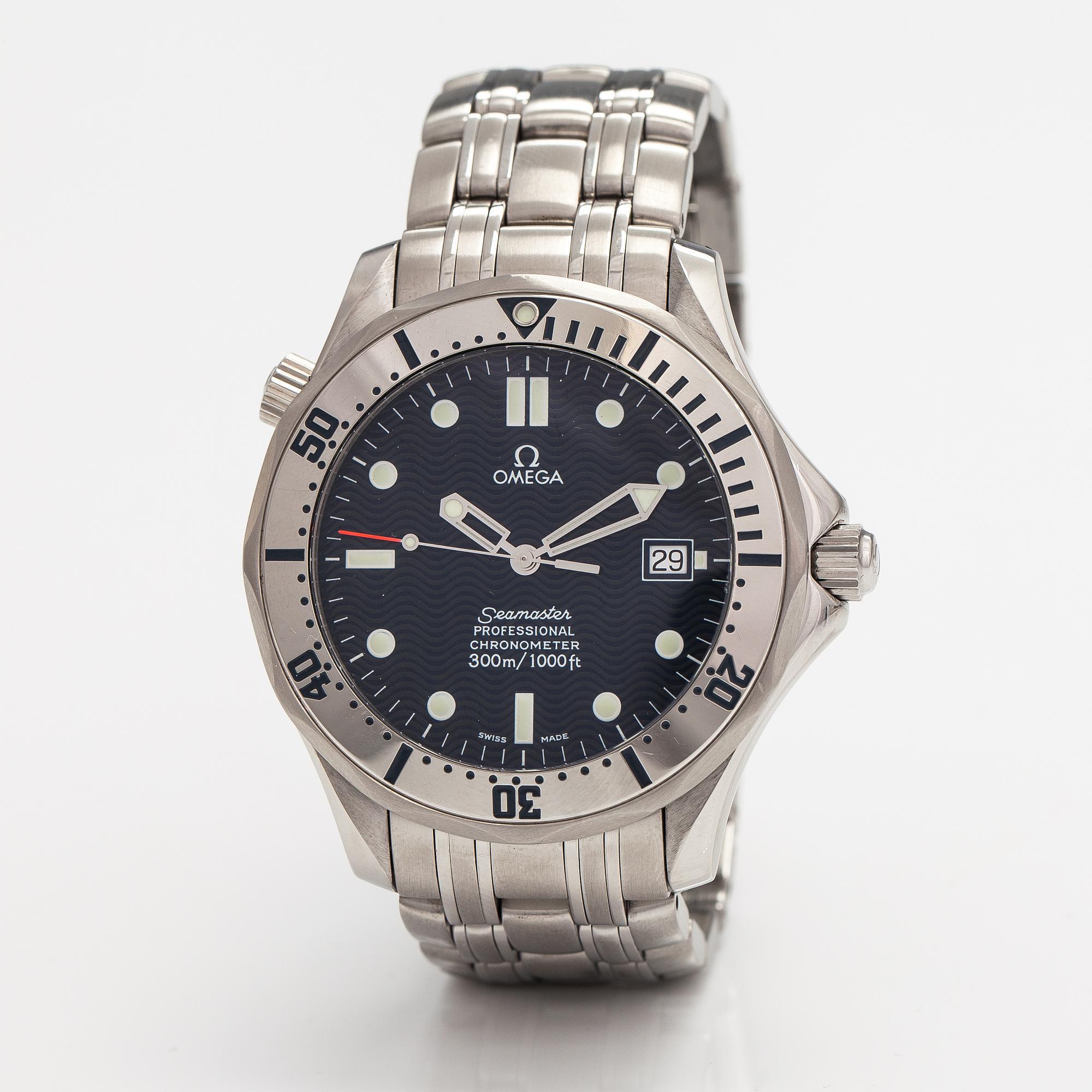 Omega, Seamaster, 300m, wristwatch, 41 mm.