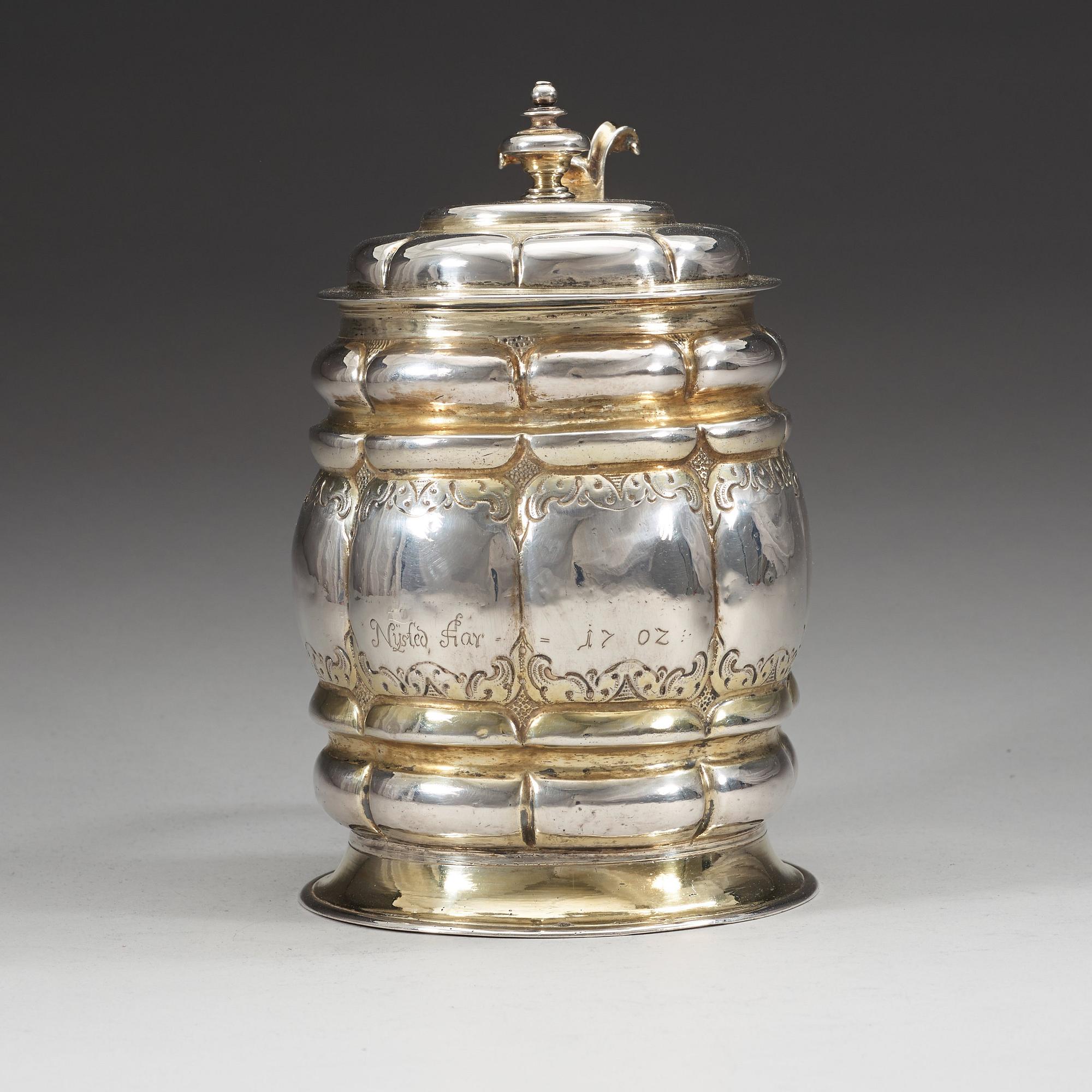 DRYCKESKANNA, av Marx II Schaller, Augsburg 1600-talets andra hälft.