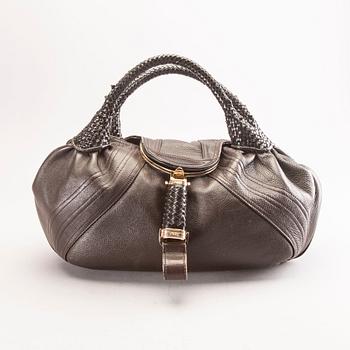 A Fendi "Spy bag" leather handbag.