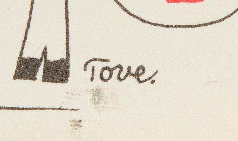 Tove Jansson, Booklet, A Tale of Moomintroll for Föreningsbanken, Helsinki 1956.