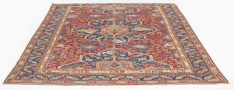 An antique Smyrna carpet, West Anatolia, c. 320 x 220 cm.