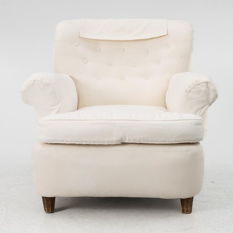 Josef Frank, fåtölj, modell 336, Firma Svenskt Tenn.