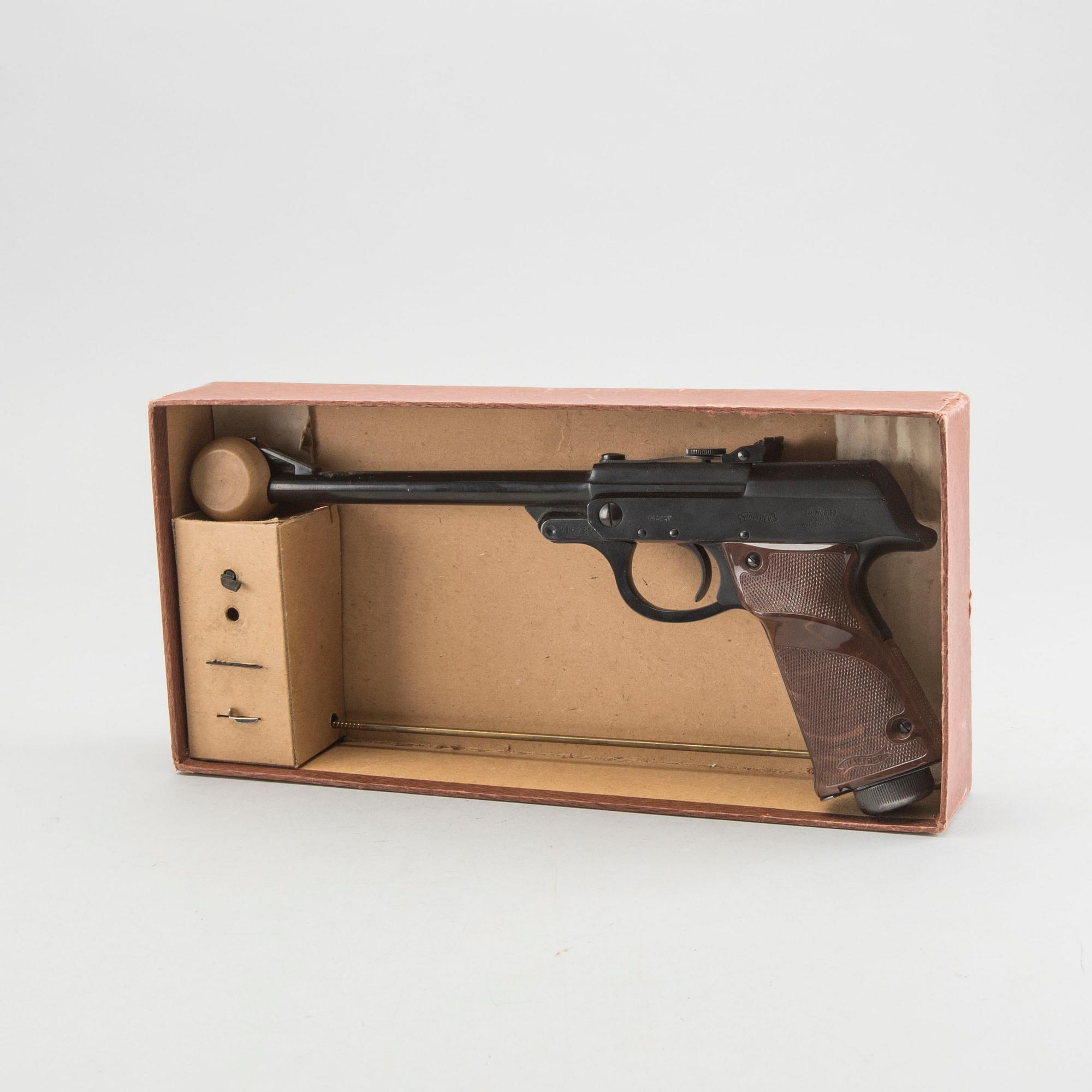 LUFTPISTOL Walther modell 53 LP kaliber 4,5 mm.