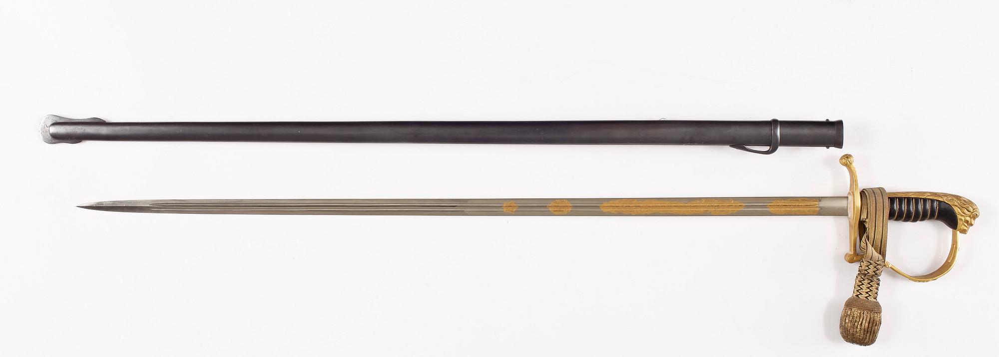 SABEL, Sverige, m/1899 för officer vid infanteriet.