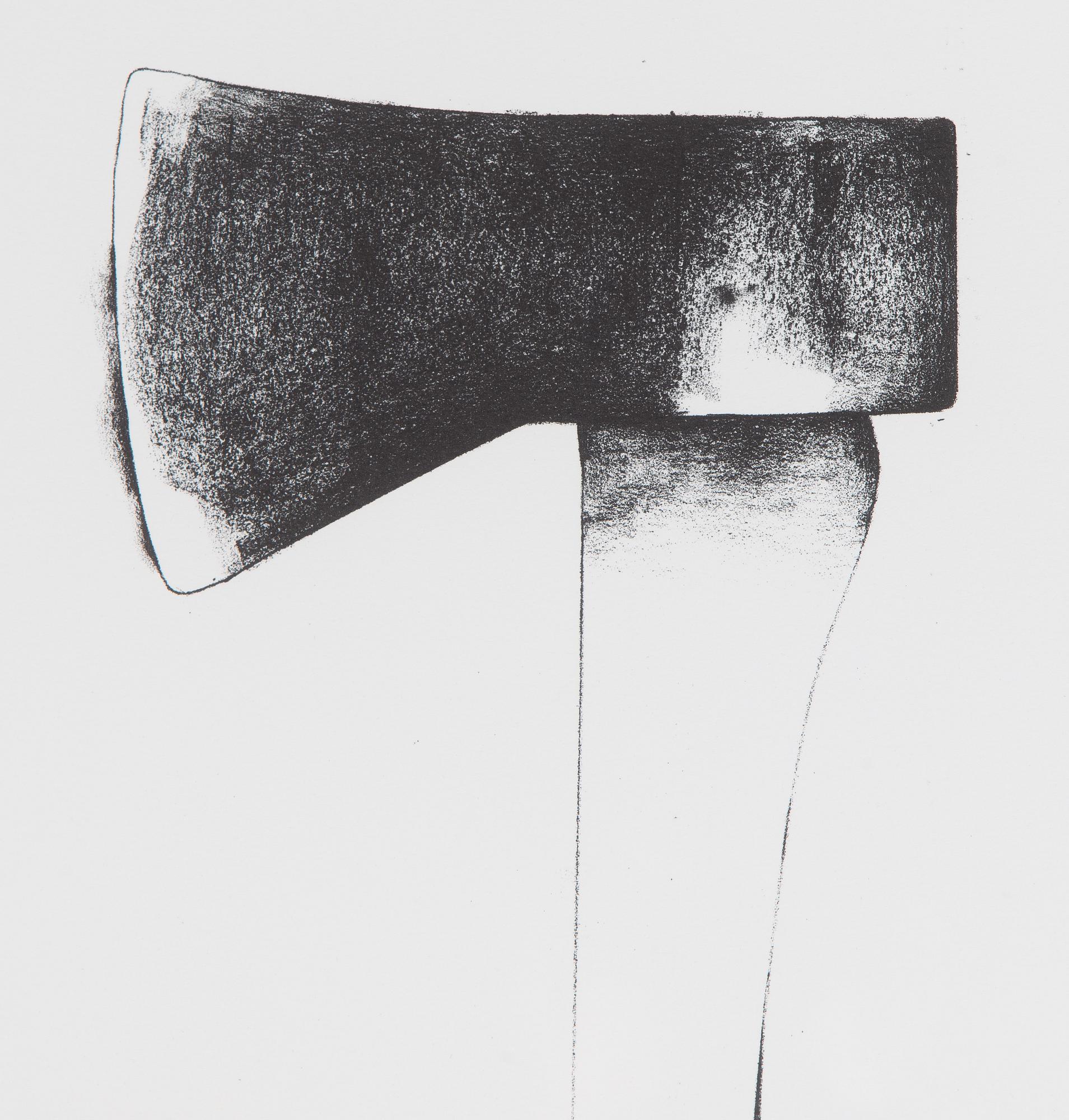 Jim Dine, "Sledgehammer and Axe".