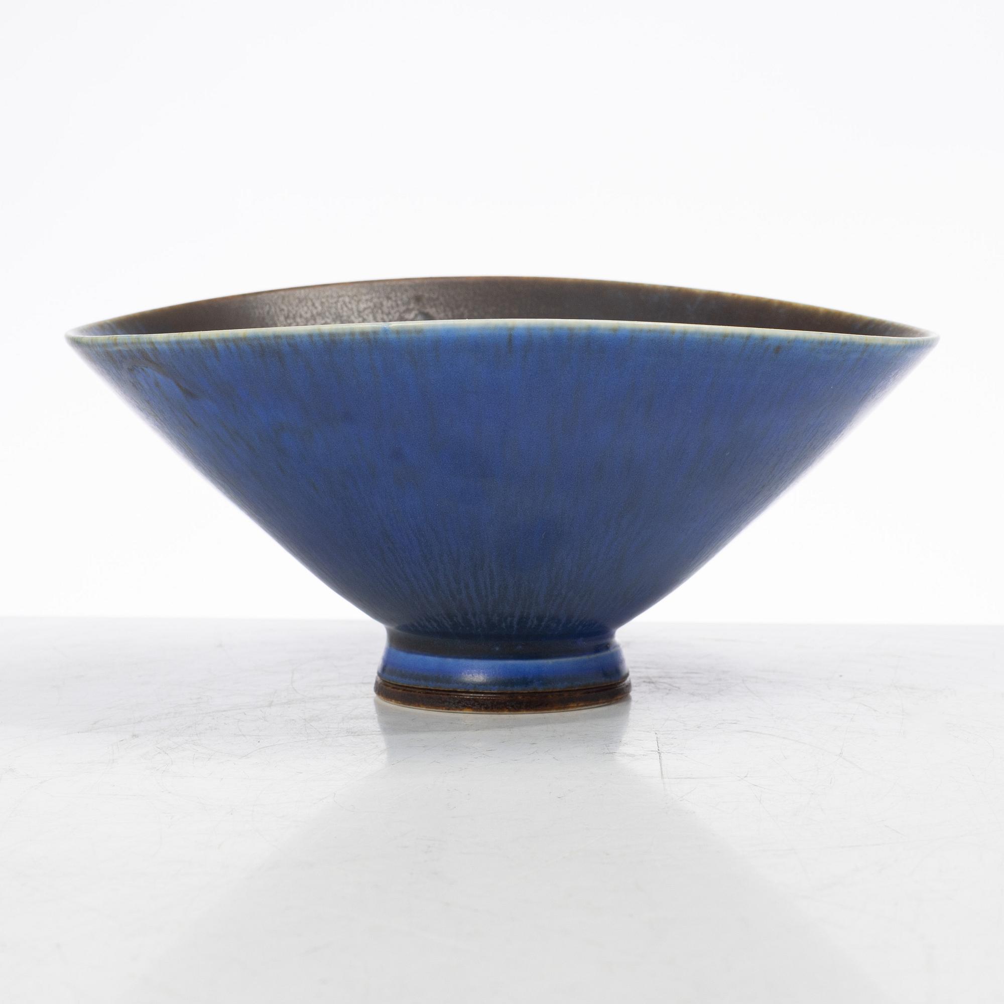 Berndt Friberg, a stoneware bowl, Gustavsberg Studio 1969.