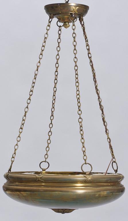 TAKARMATUR, mässing, Louis XVI-stil, tidigt 1900-tal. H ca 93.