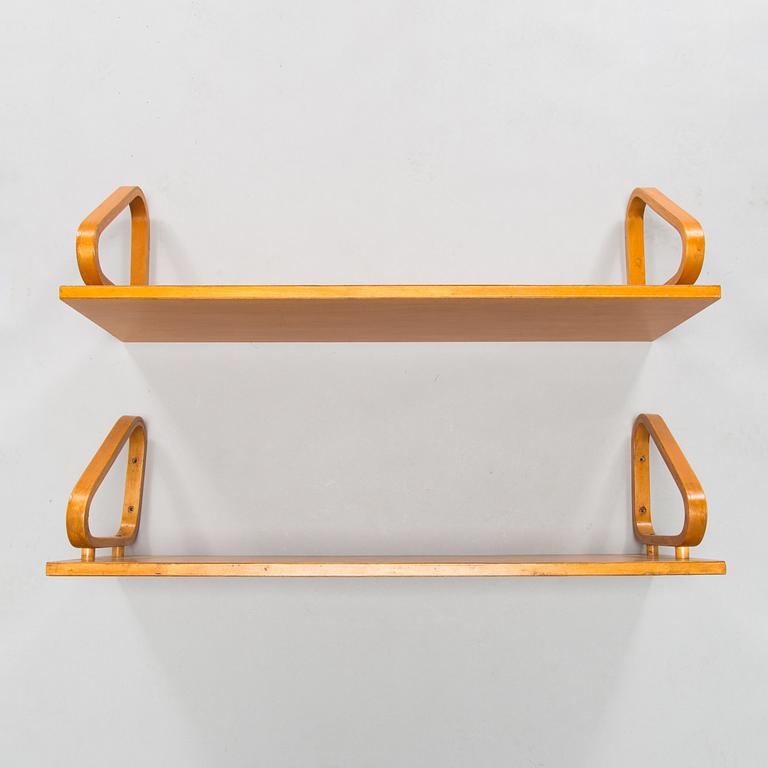 Alvar Aalto, two 1930/1940's shelves for O.Y. Huonekalu- ja Rakennustyötehdas A.B.