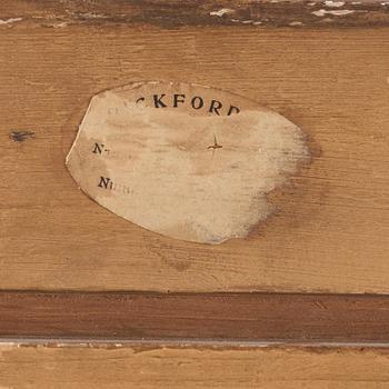 Albert Roelofs, "Dam vid bordet".